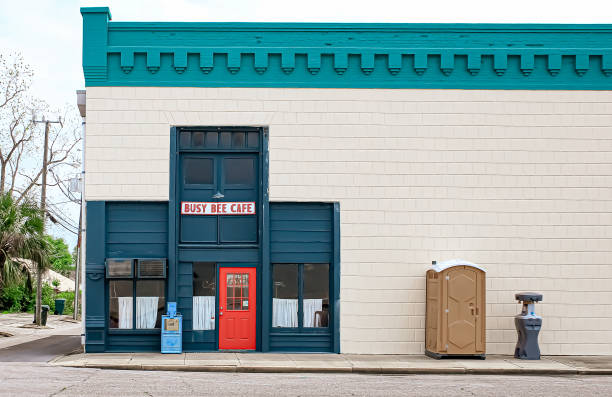 Porta potty delivery and setup in Sandy Springs, GA